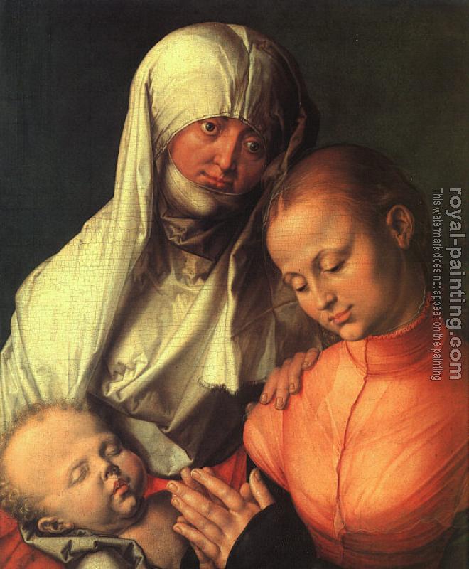 Albrecht Durer : Virgin and Child with Saint Anne